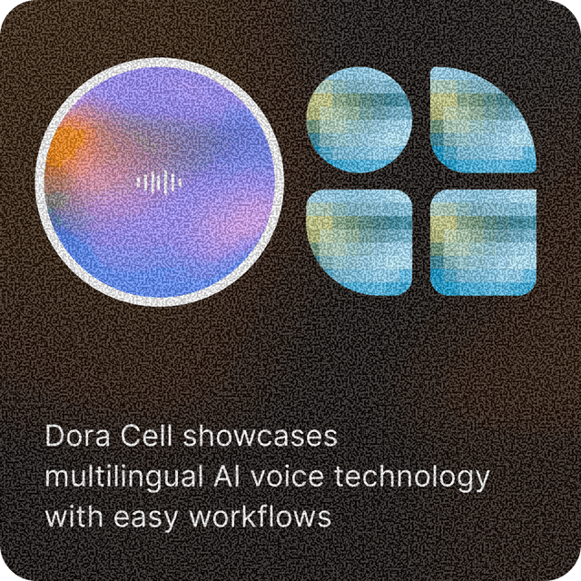 Multilingual AI voice technology with easy workflows